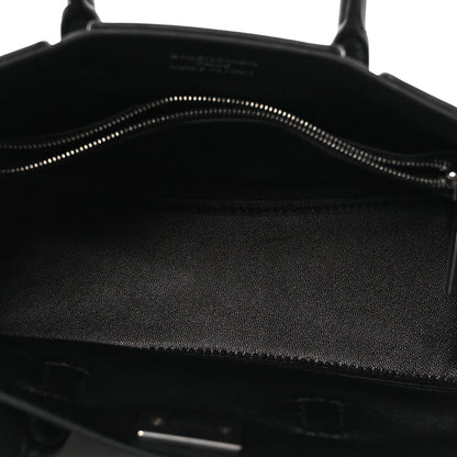 Mini Calfskin Handbag - Black