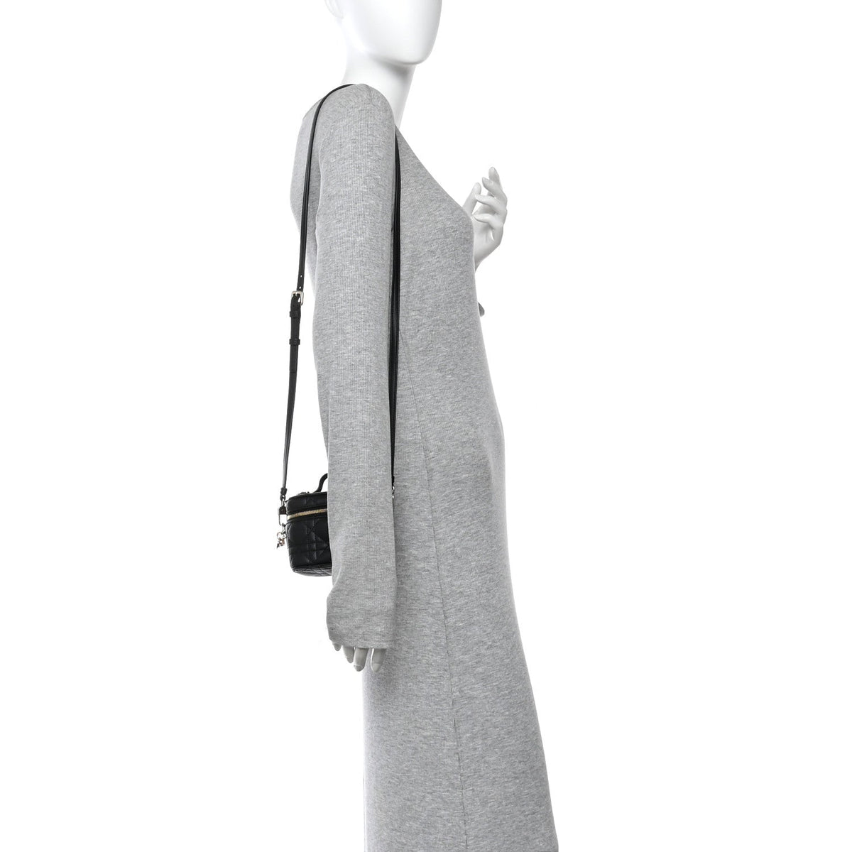 Lambskin Handbag - Black