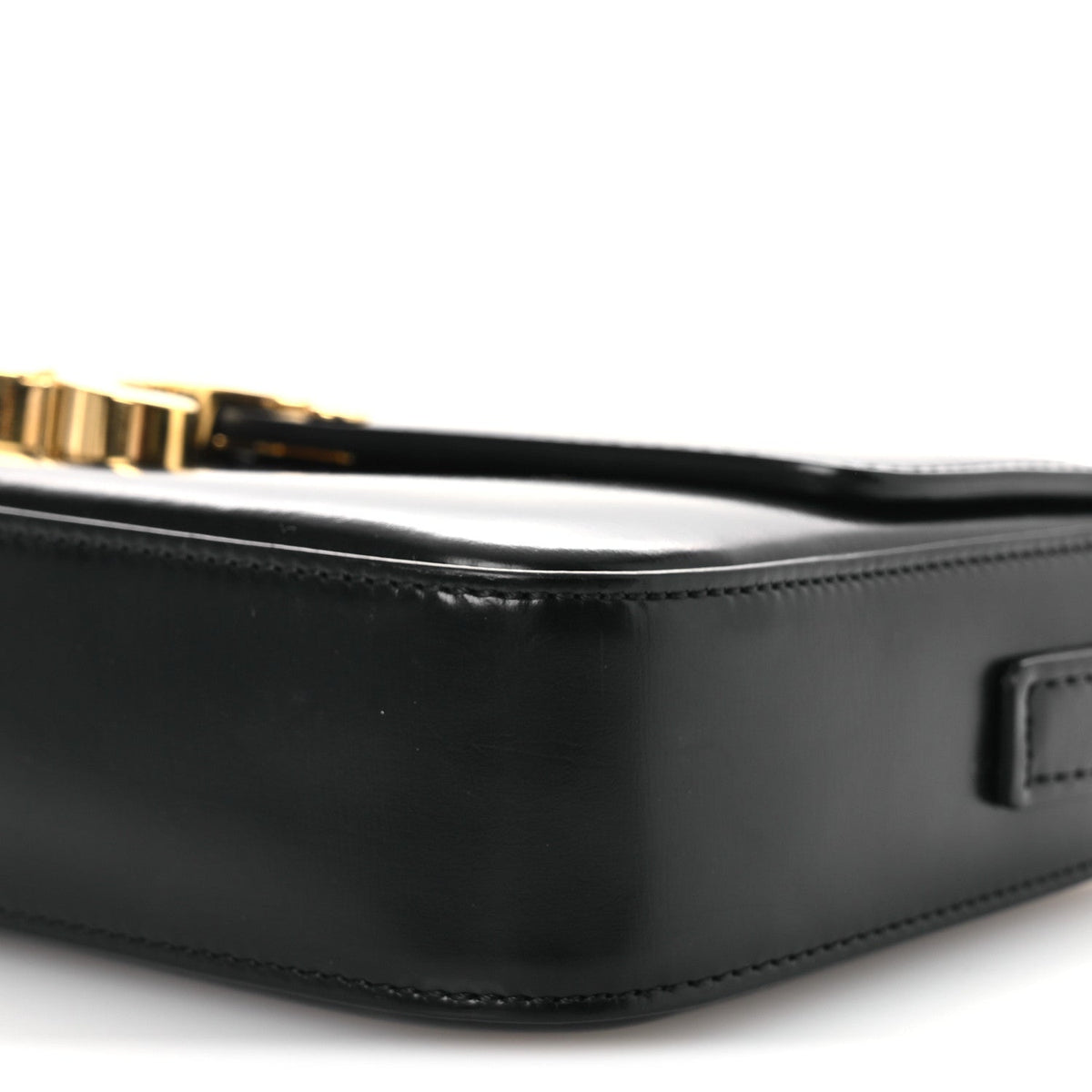 Calfskin Shoulder Bag - Black