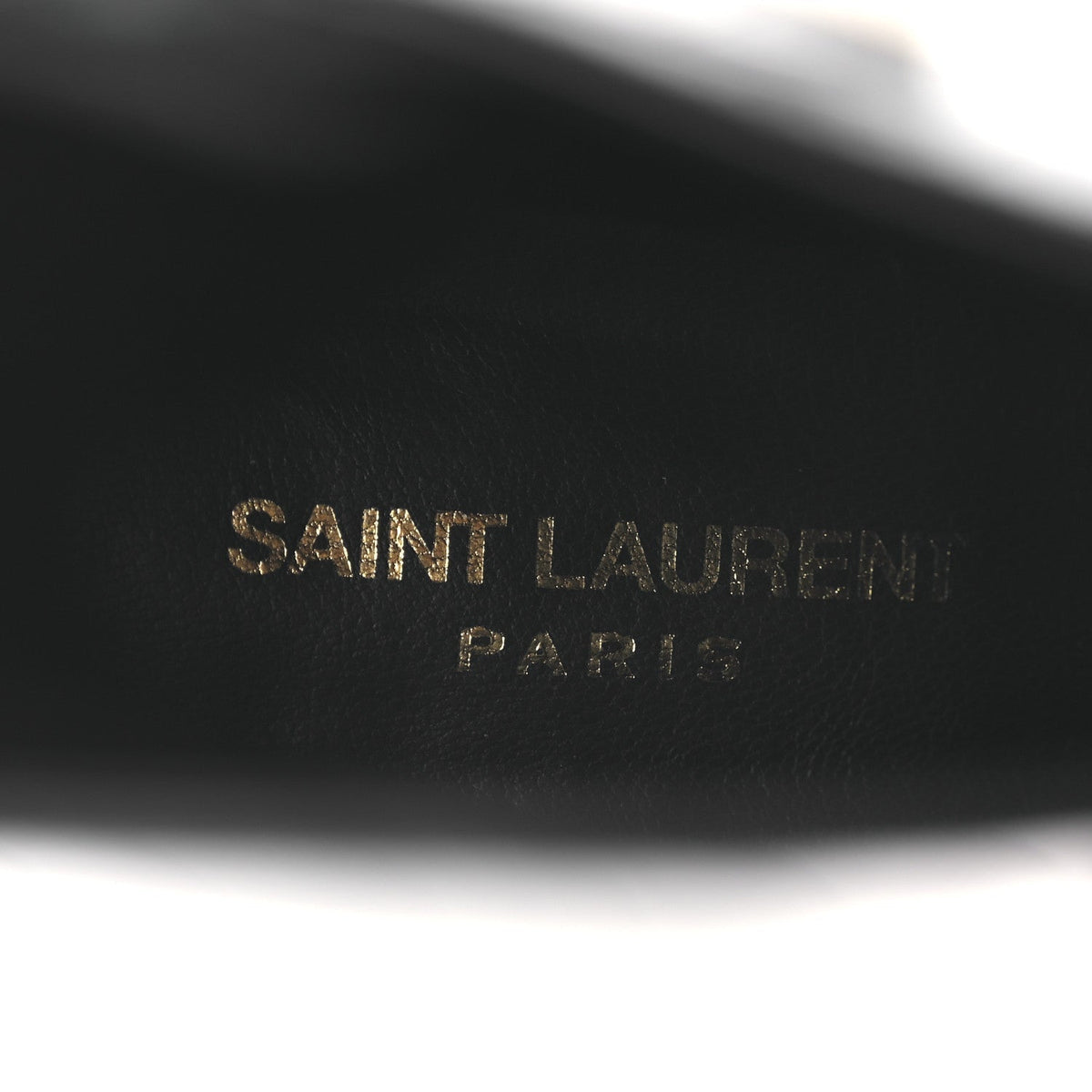 Saint Laurent Leather Women's Jane 90 Zip Booties 42 Black