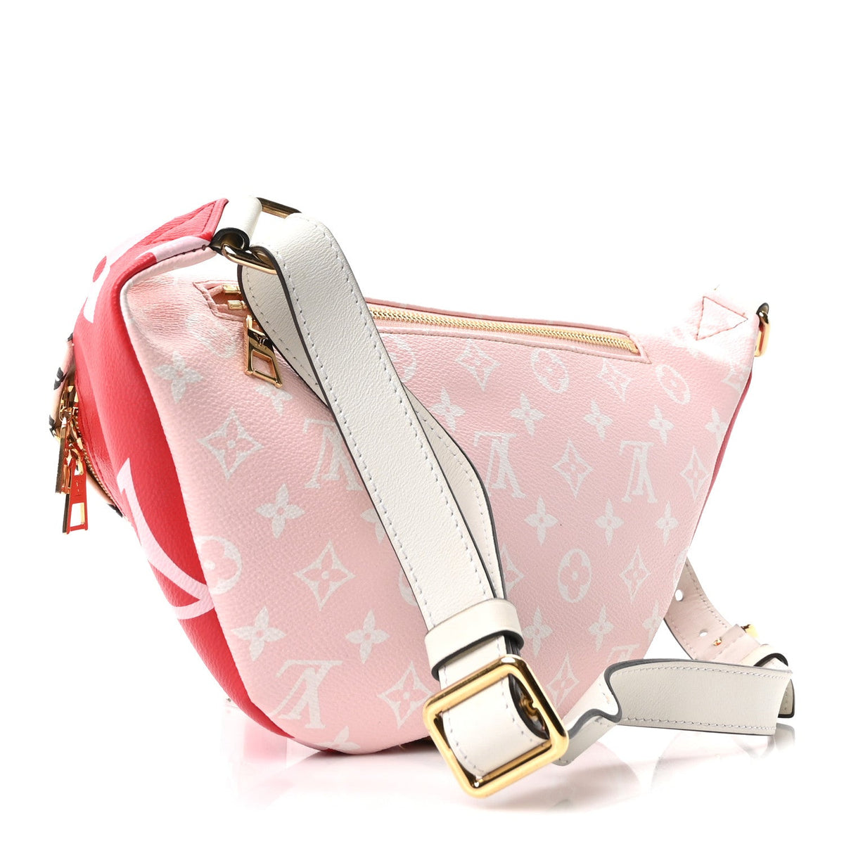 Monogram Giant Bumbag Rouge Handbag