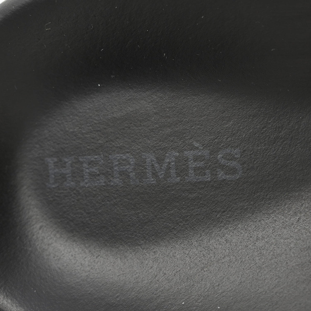 Hermes Calfskin Women's Chypre Sandals 39 Black