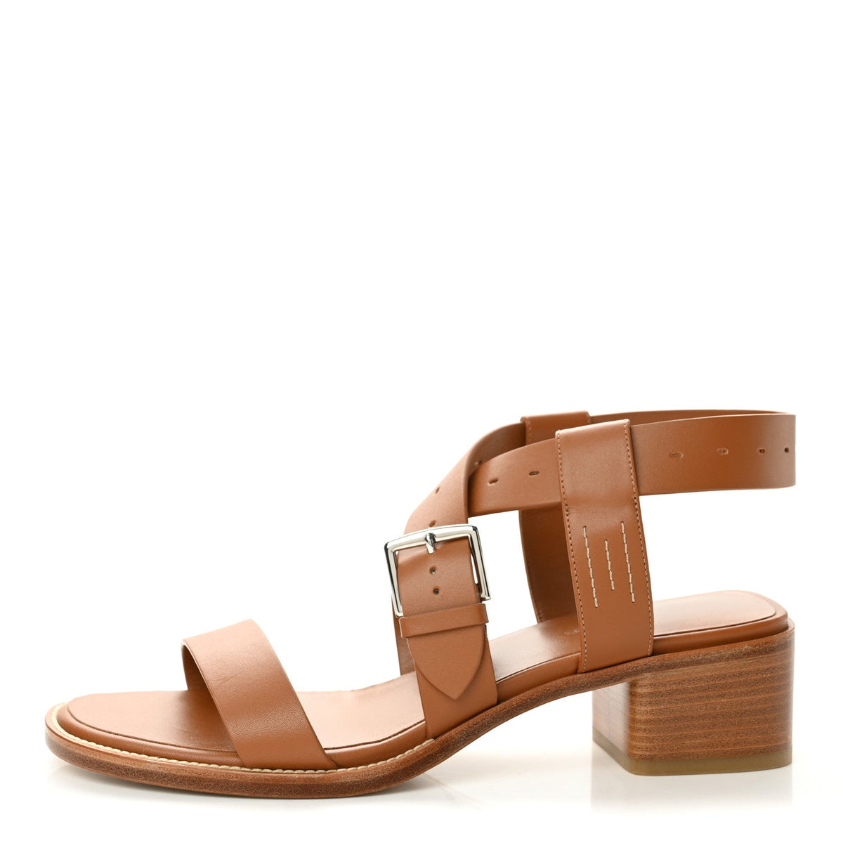 Calfskin Milly Sandals Naturel