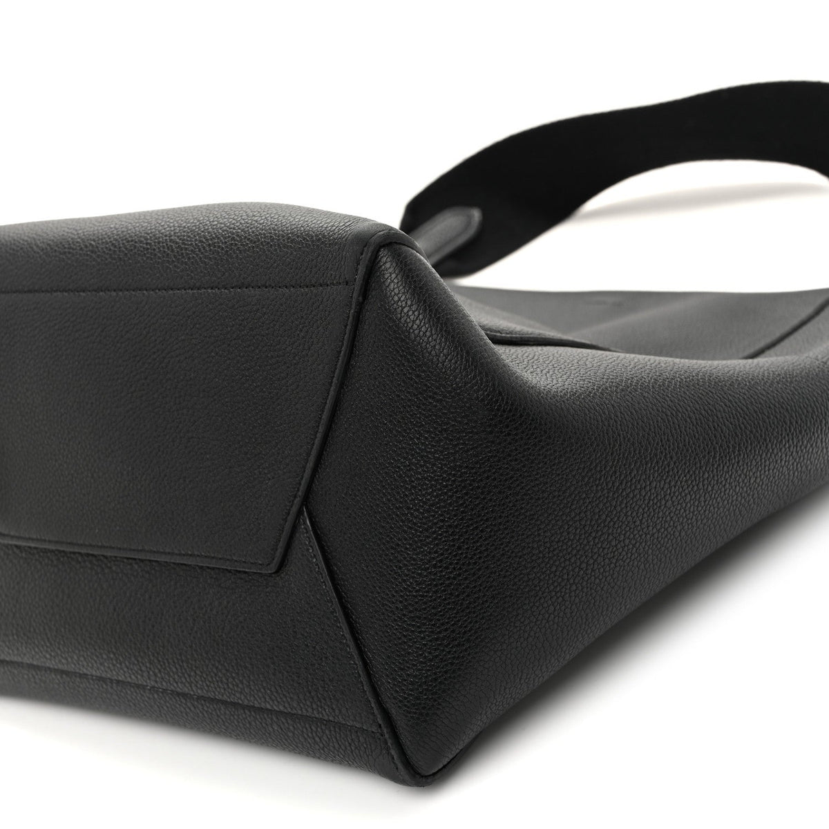 Calfskin Bucket Bag - Black
