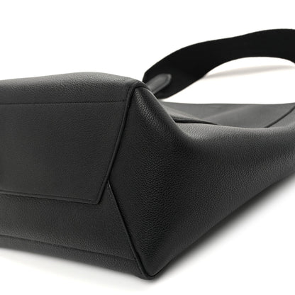Calfskin Bucket Bag - Black
