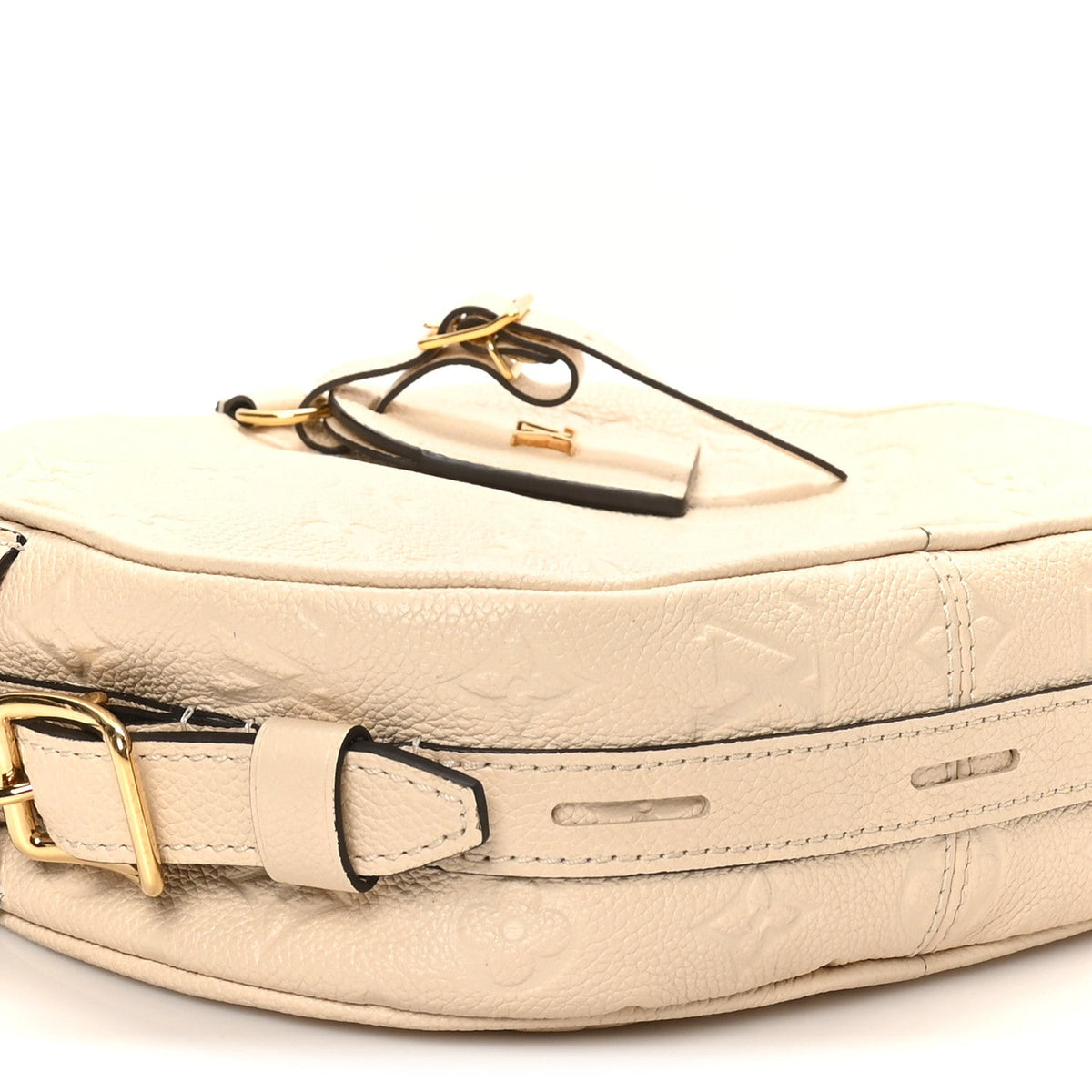 Empreinte Boite Chapeau Souple Mm Creme Handbag