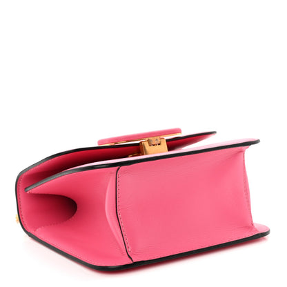 Small Calfskin Shoulder Bag - Pink