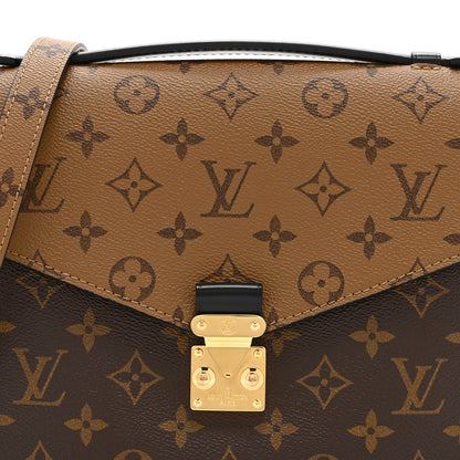 Reverse Monogram Pochette Metis Handbag