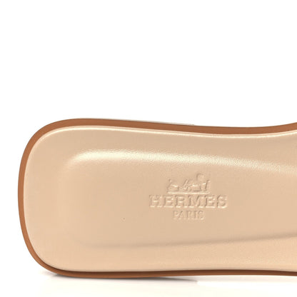 Hermes Box Calfskin Oran Women's Shoes