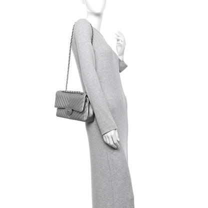 Medium Quilted Caviar Flap Shoulder Bag