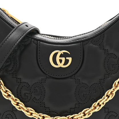 Mini Calfskin Shoulder Bag - Black