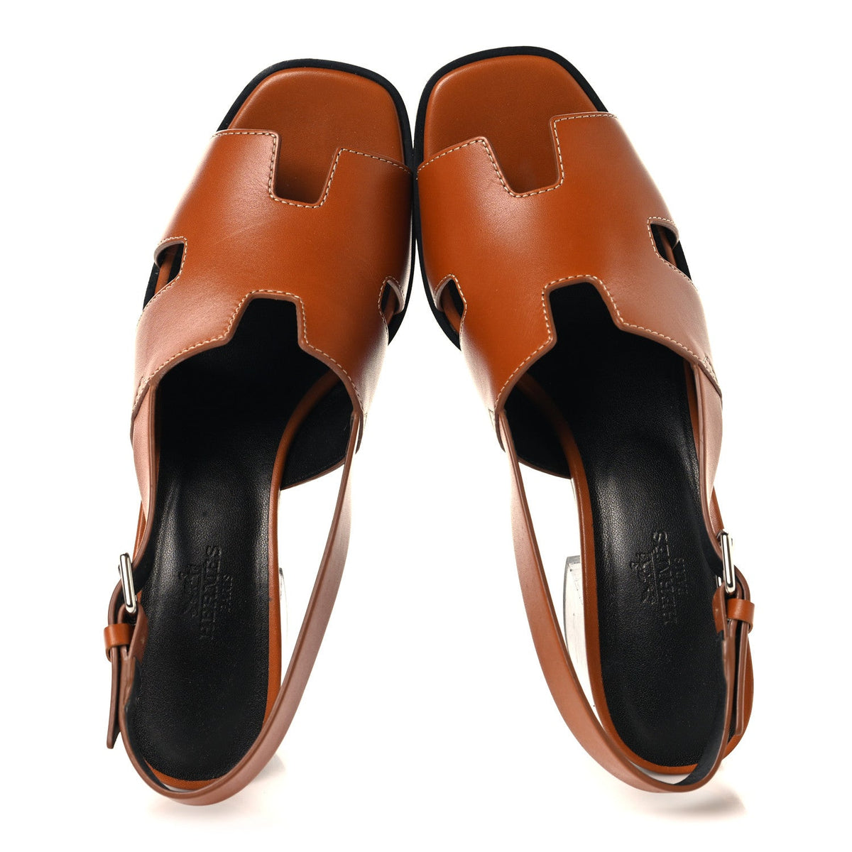 Hermes Calfskin Elbe 60 Women's Shoes