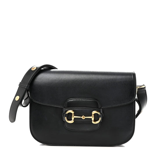 Calfskin Shoulder Bag - Black