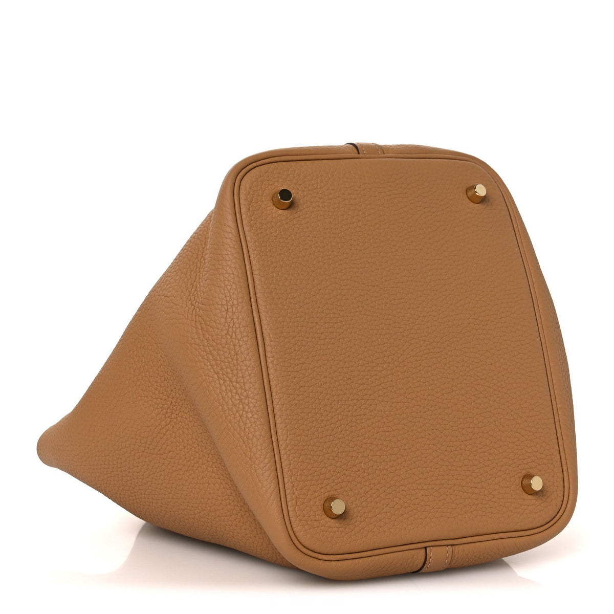 Taurillon Clemence Picotin Lock Mm Biscu Handbag