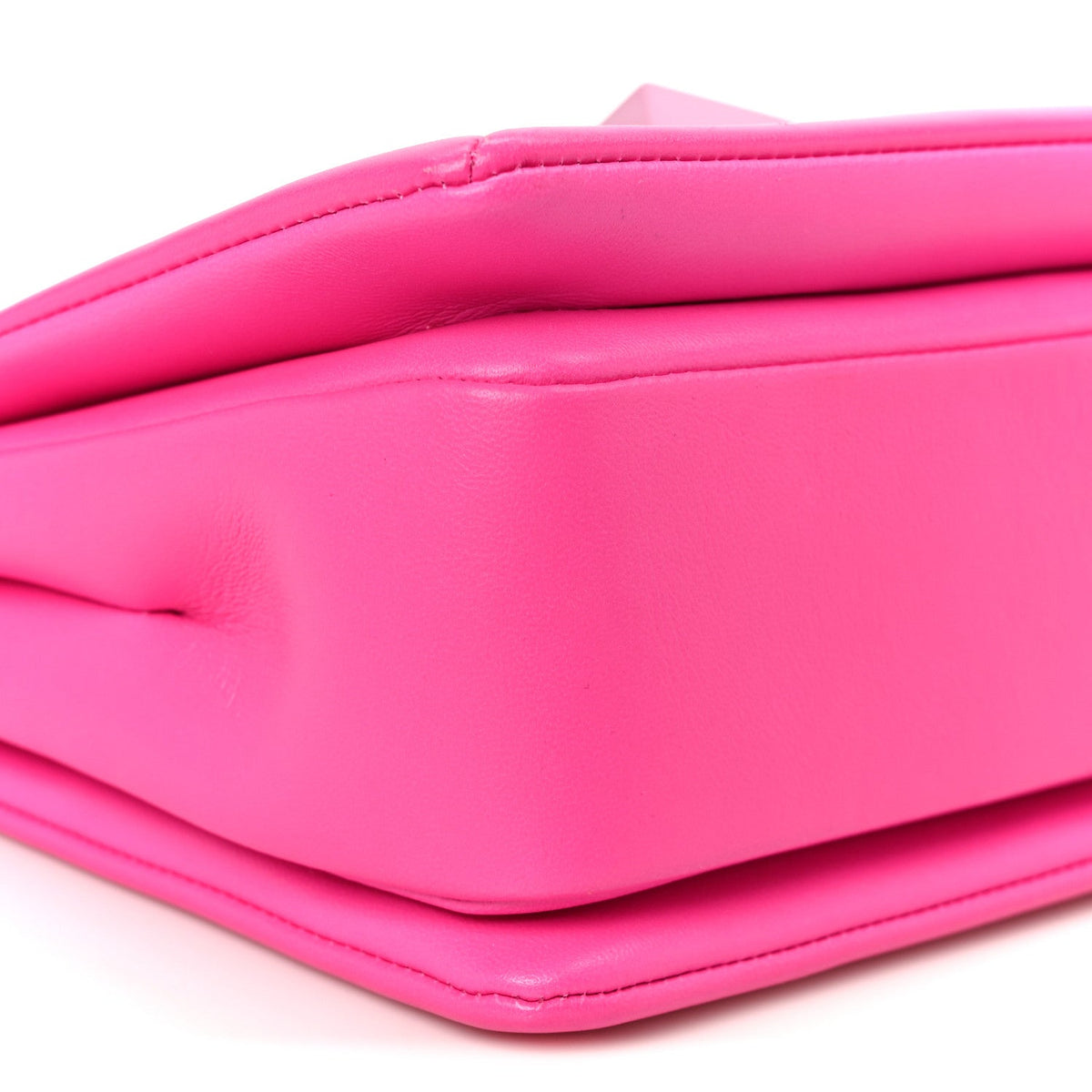 Nappa Clutch Bag - Pink