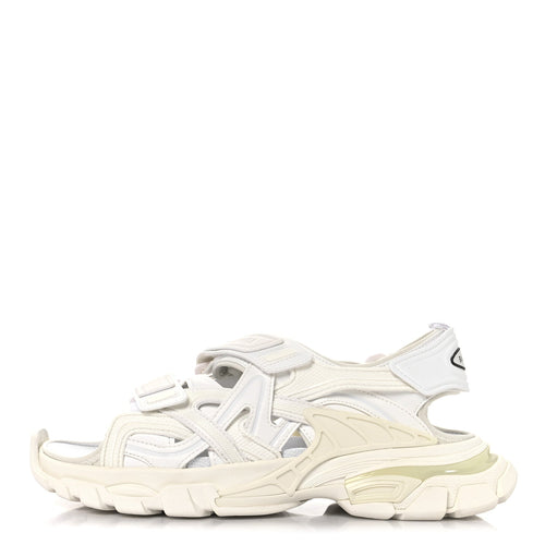 Balenciaga Neoprene Rubber Women's Track Sandals 41 White