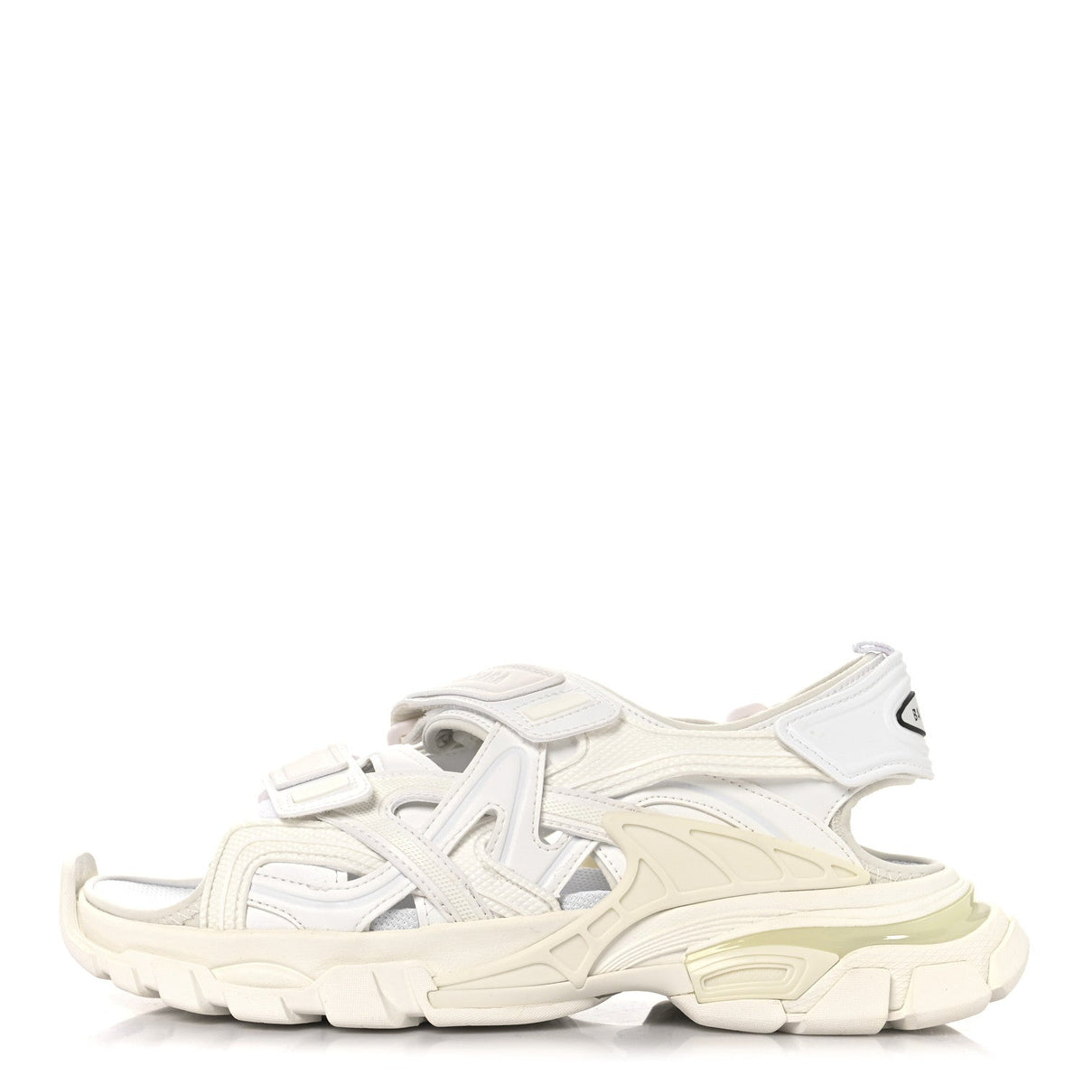 Neoprene Rubber Track Sandals White
