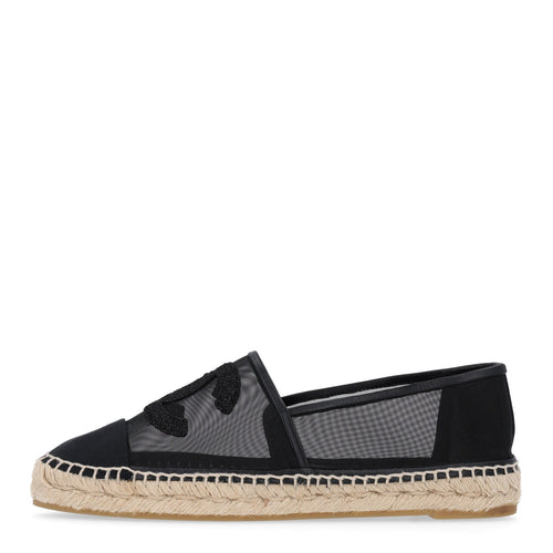 Chanel Mesh Grosgrain CC Women's Espadrilles