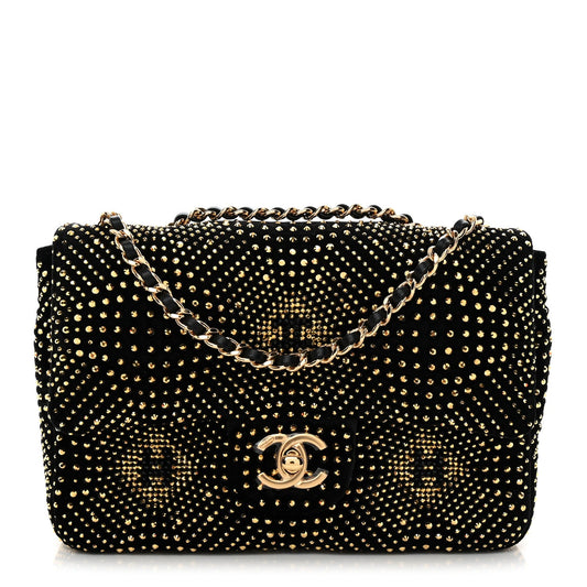 Flap Shoulder Bag - Black