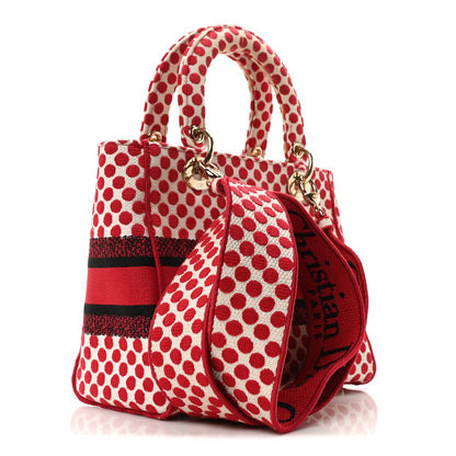 Medium Canvas Handbag - Red