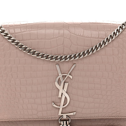Medium Calfskin Satchel Bag - Pink