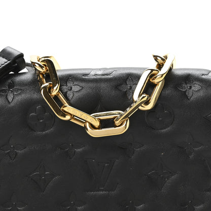 Lambskin Crossbody Bag - Black