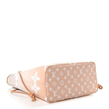 Monogram Giant By The Pool Neverfull Mm  Handbag