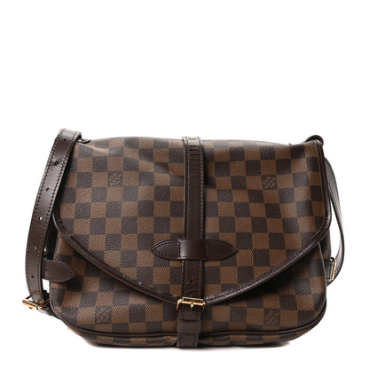 Damier Ebene Saumur 30 Handbag
