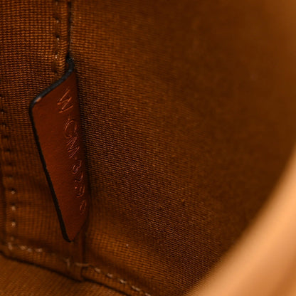 Medium Calfskin Canvas Handbag - Tan