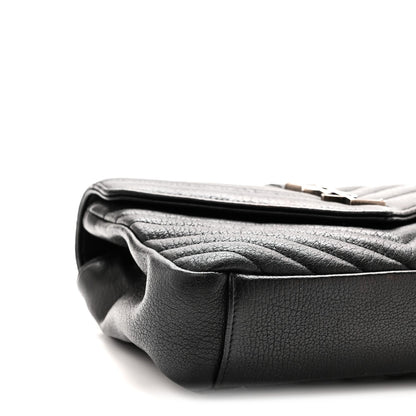 Medium Sheepskin Handbag - Black