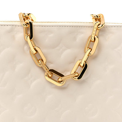 Lambskin Handbag - Beige
