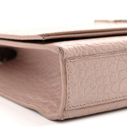 Medium Calfskin Satchel Bag - Pink
