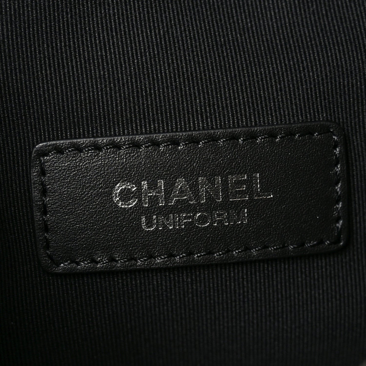 Quilted Calfskin Belt Bag - Black