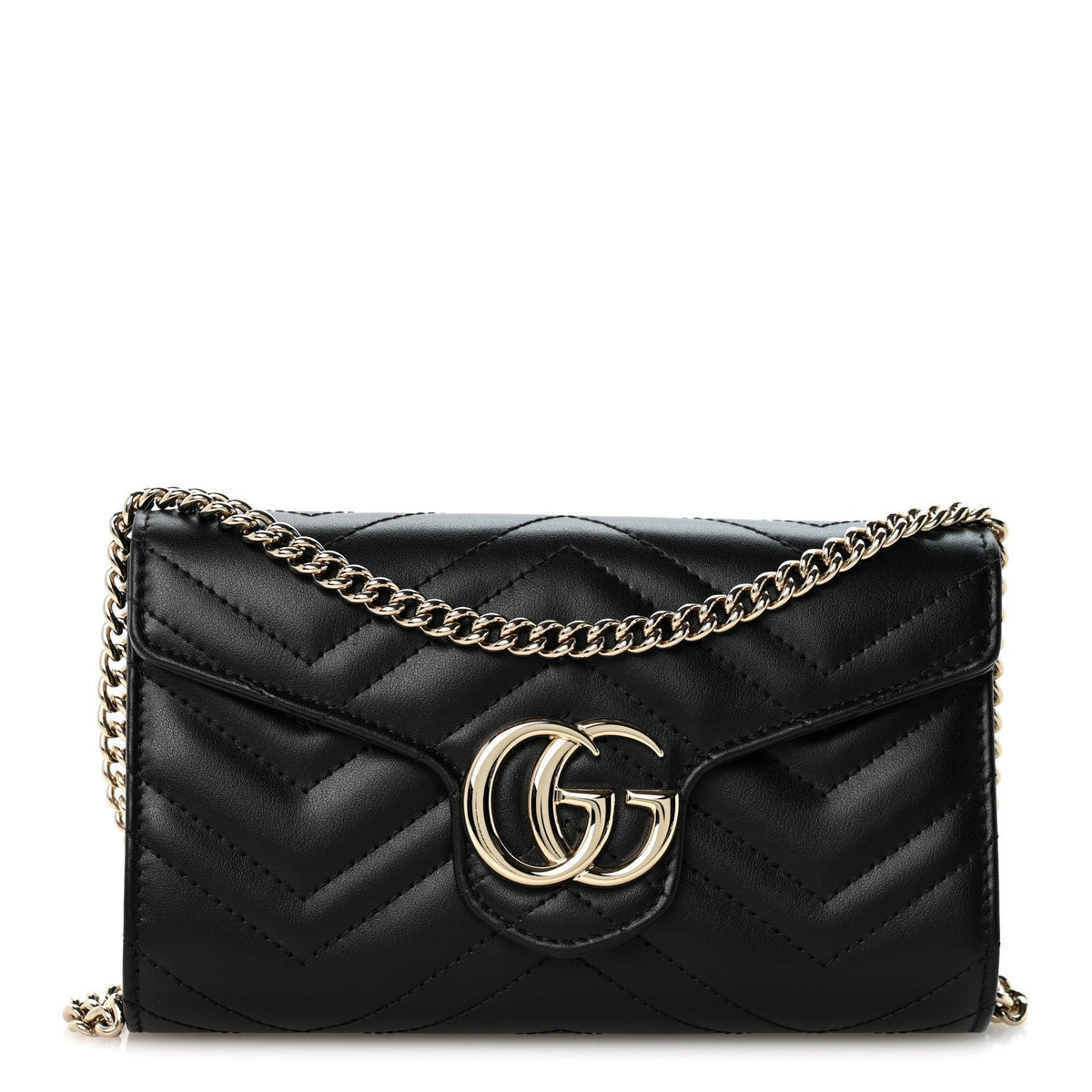 Calfskin Wallet Bag - Black
