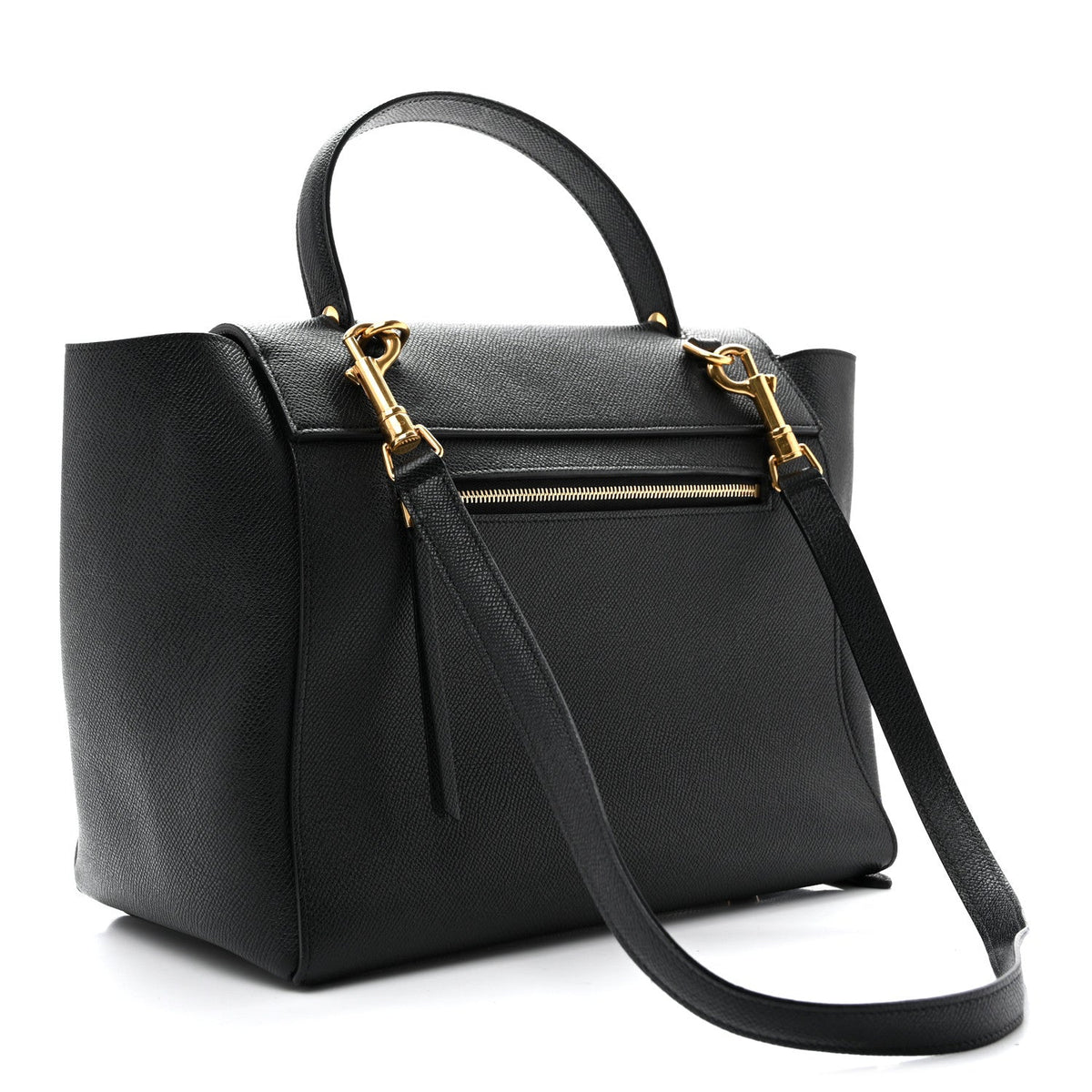 Mini Calfskin Belt Bag - Black