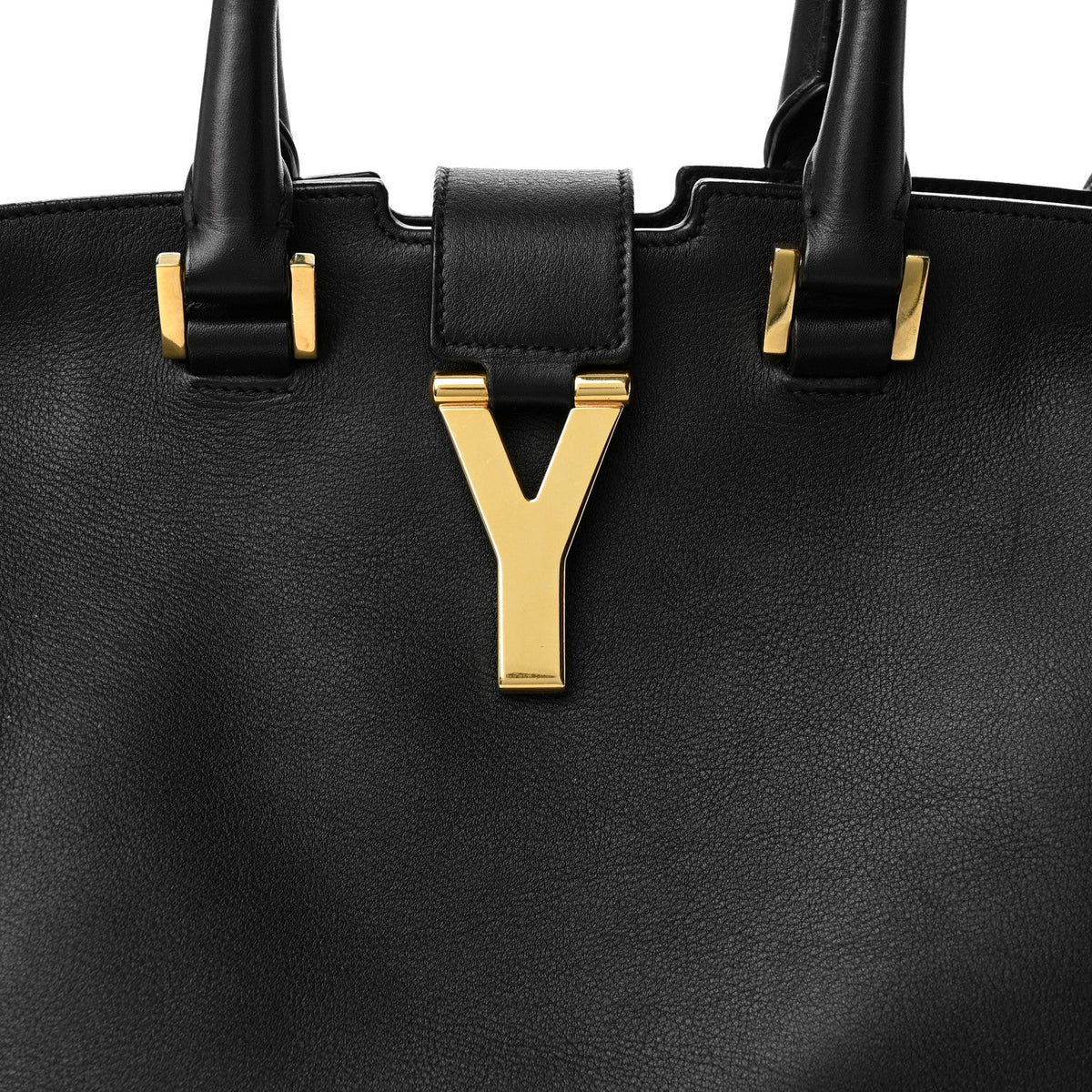 Small Calfskin Handbag - Black