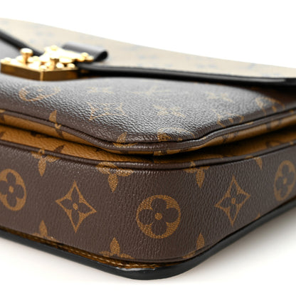 Reverse Monogram Pochette Metis Handbag