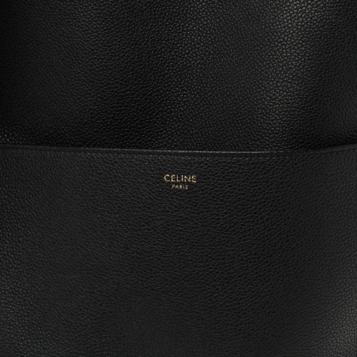 Calfskin Bucket Bag - Black
