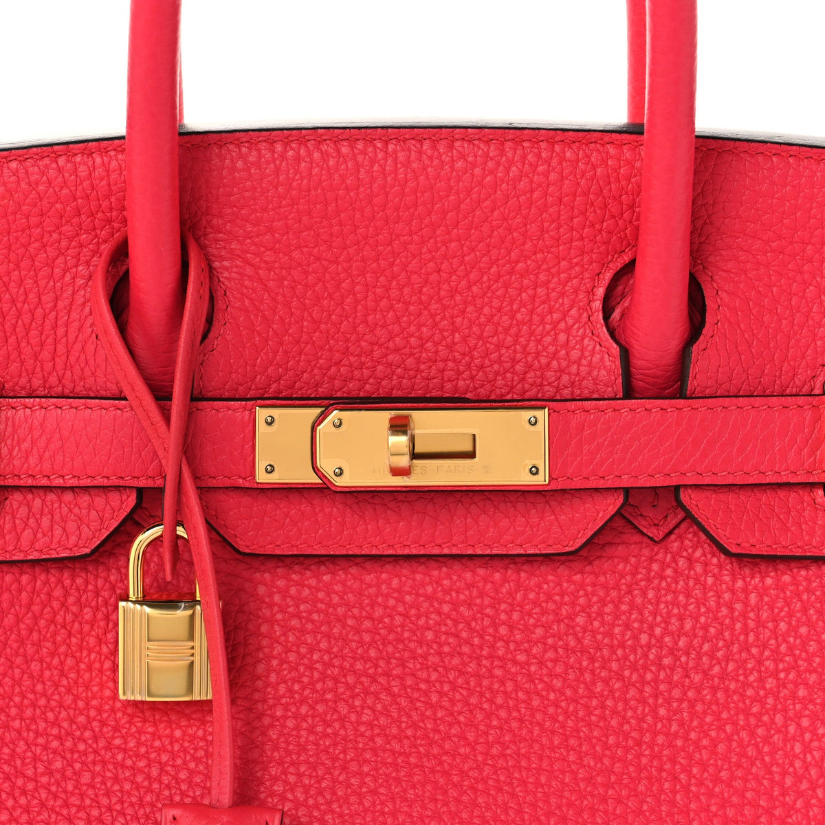 Togo Birkin 30 Rose Extreme Handbag