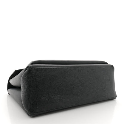 Calfskin Handbag - Black