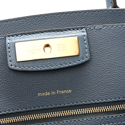 Calfskin Handbag - Blue