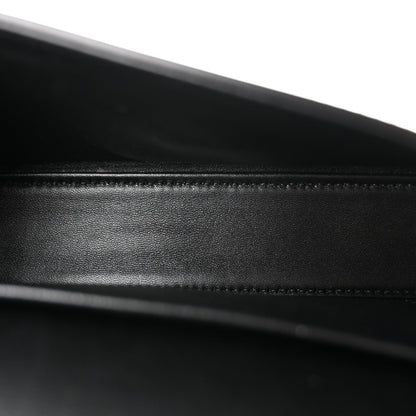 Calfskin Shoulder Bag - Black