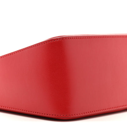Small Calfskin Shoulder Bag - Red