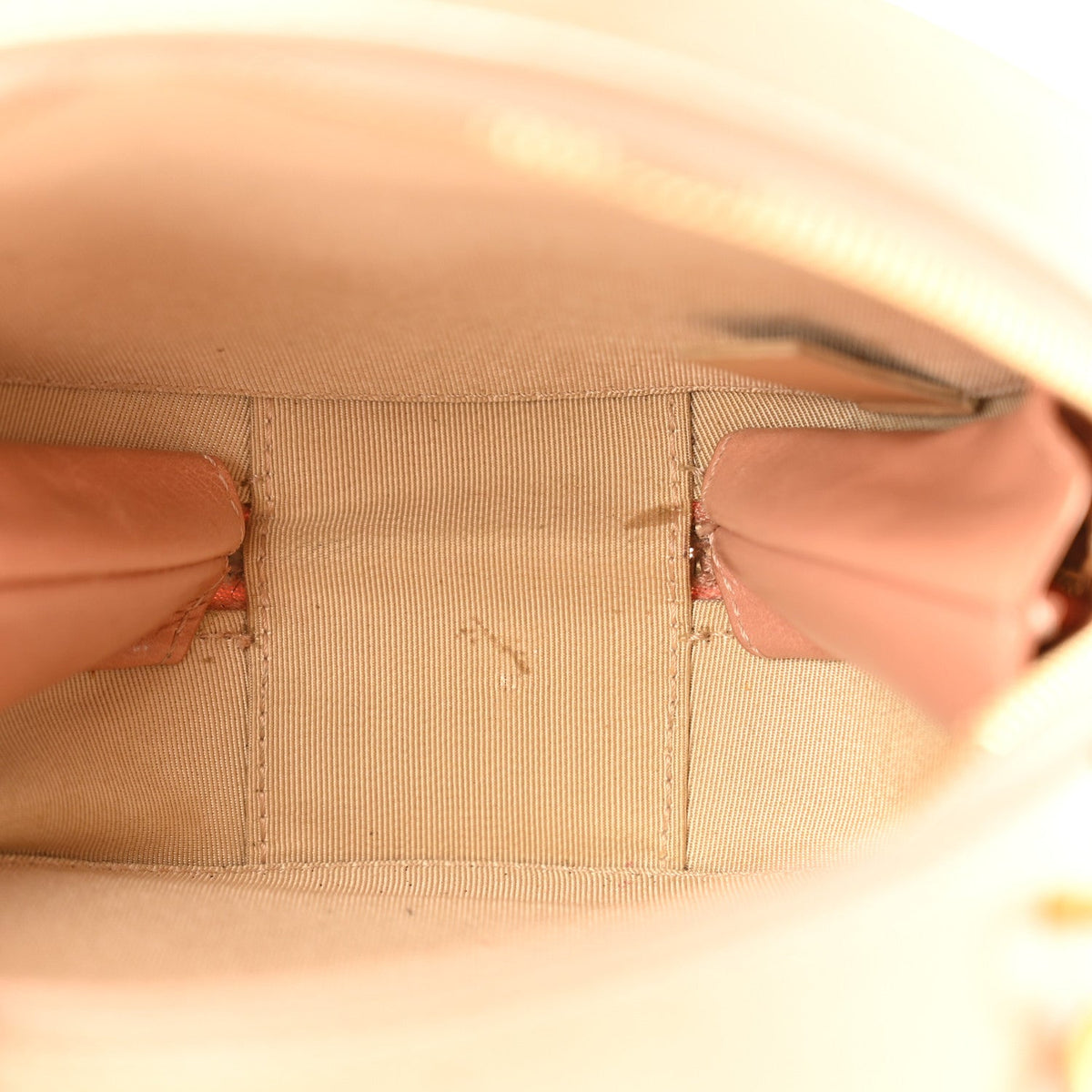 Calfskin Handbag - Beige