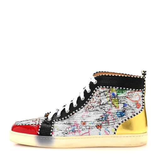 Patent Flash Paillettes Rantus Orlato Sneakers Version Silver