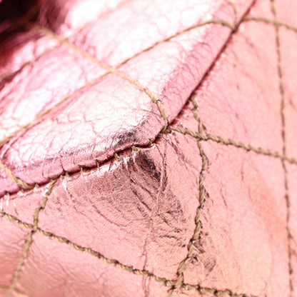 Quilted Goatskin Flap Shoulder Bag