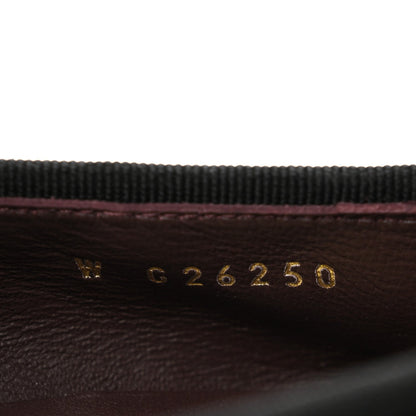 Chanel Aged Calfskin Quilted CC Cap Toe Women's Flats