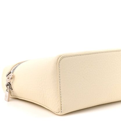 Calfskin Pouch - White