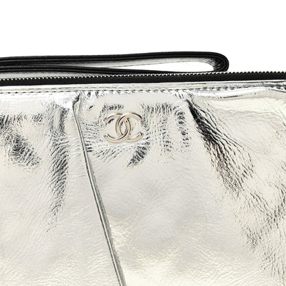 Lambskin Clutch Bag - Black
