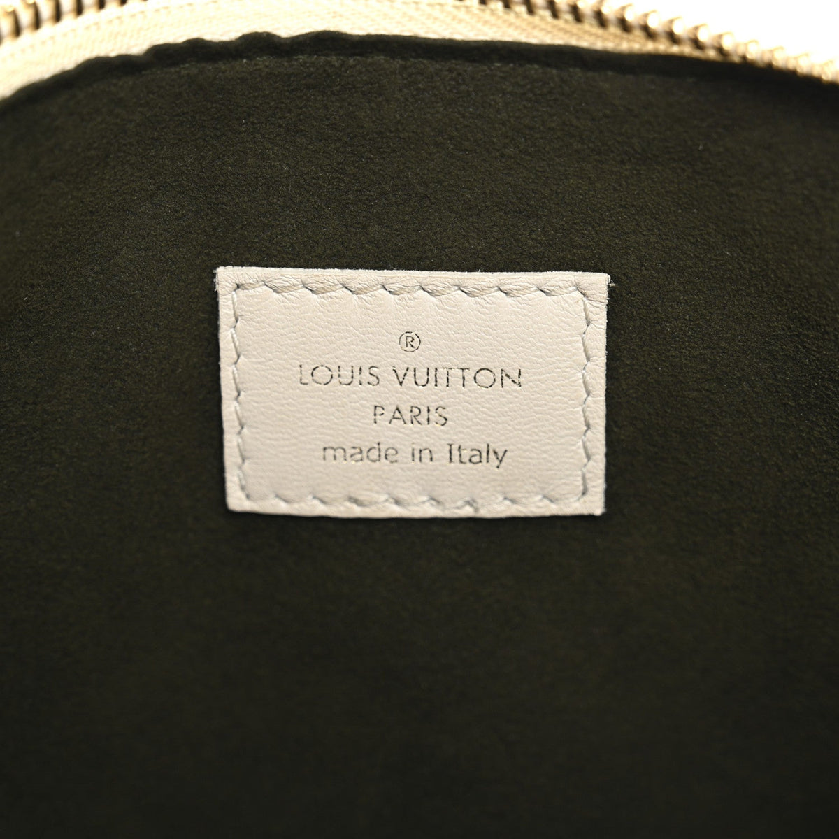 Lambskin Handbag - Beige